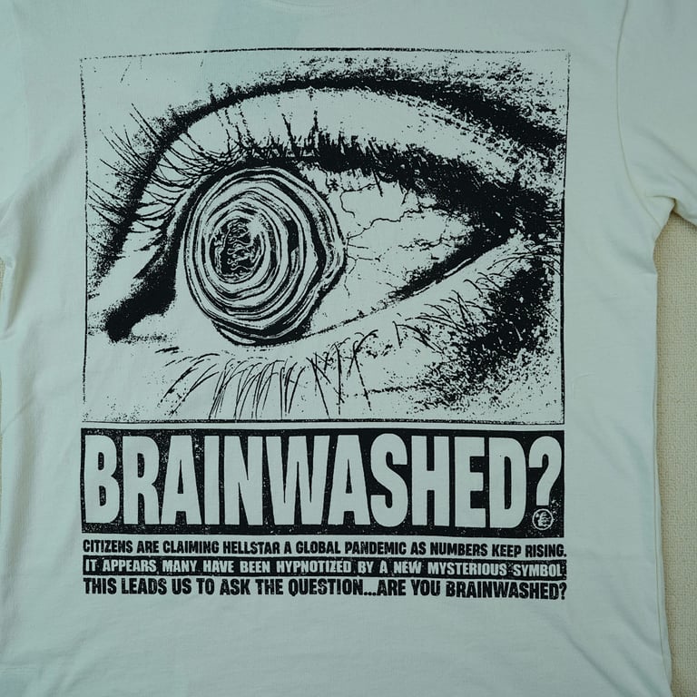 Hellstar Eyeball T-Shirt White - 8
