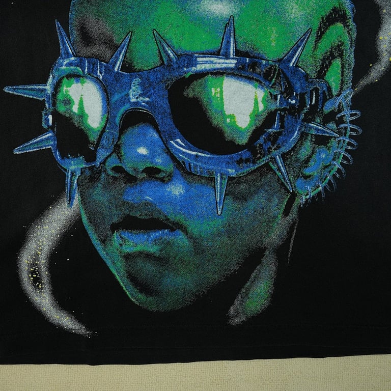 Hellstar The Future T-Shirt Black/Blue - 10