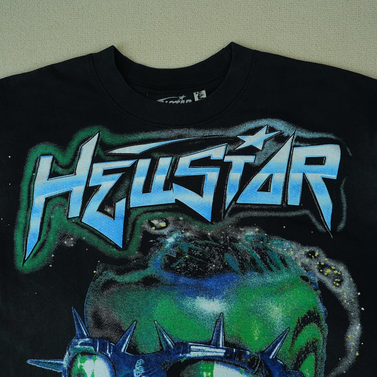 Hellstar The Future T-Shirt Black/Blue - 12