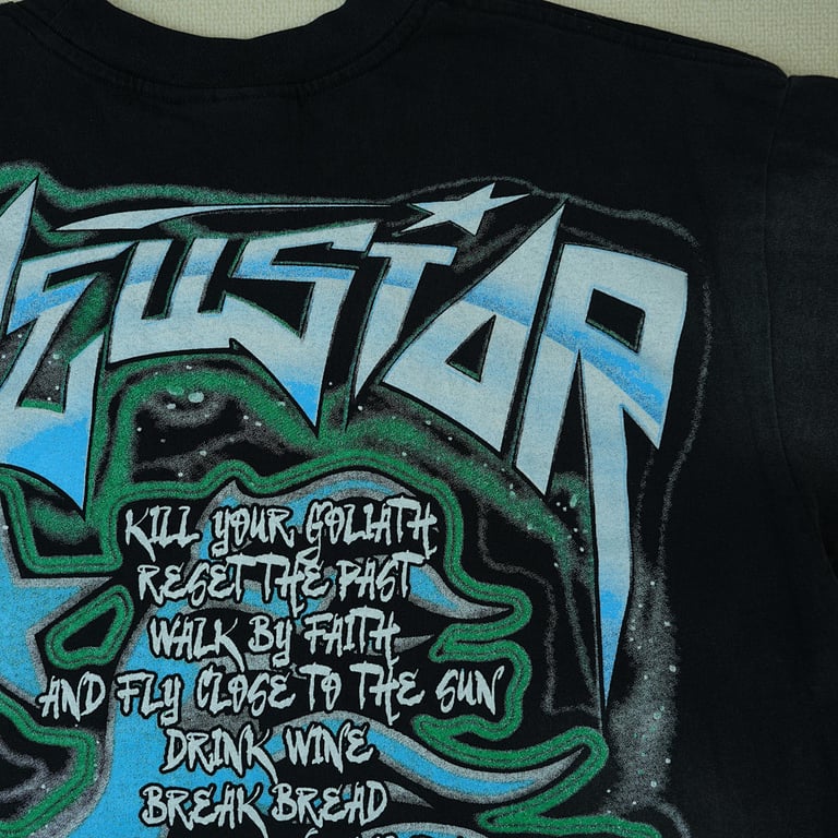 Hellstar The Future T-Shirt Black/Blue - 39