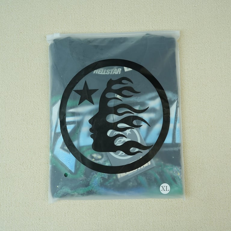 Hellstar The Future T-Shirt Black/Blue - 5