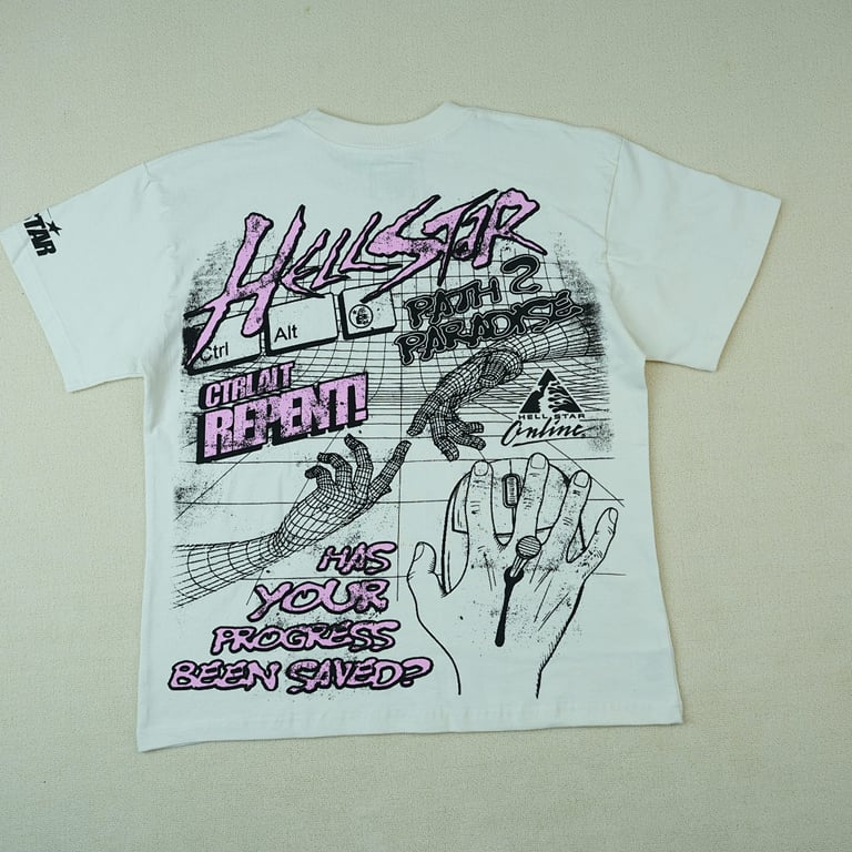Hellstar Online T-Shirt White - 19