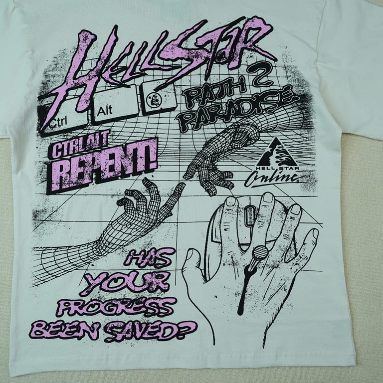 Hellstar Online T-Shirt White - 21