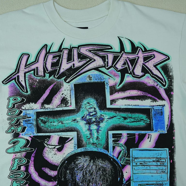 Hellstar Online T-Shirt White - 7