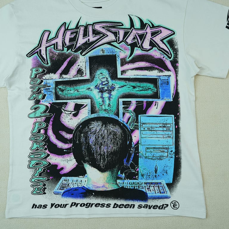 Hellstar Online T-Shirt White - 8