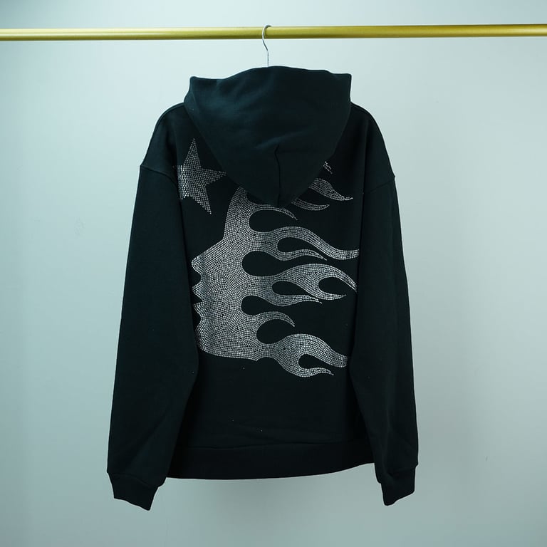 Hellstar Rhinestone Starfire Hoodie - 12