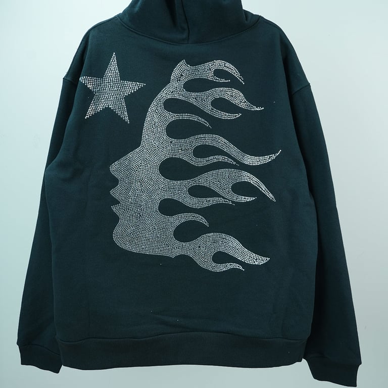 Hellstar Rhinestone Starfire Hoodie - 14