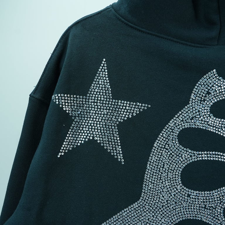 Hellstar Rhinestone Starfire Hoodie - 18