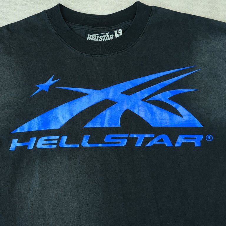 Hellstar Sports Core Logo Gel T-shirt Royal Blue - 10