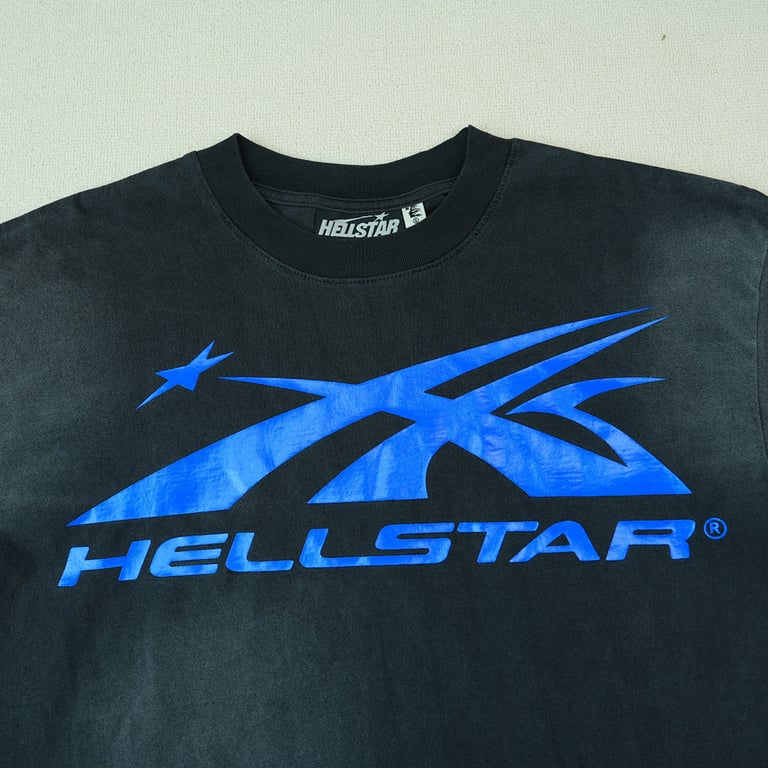 Hellstar Sports Core Logo Gel T-shirt Royal Blue - 11