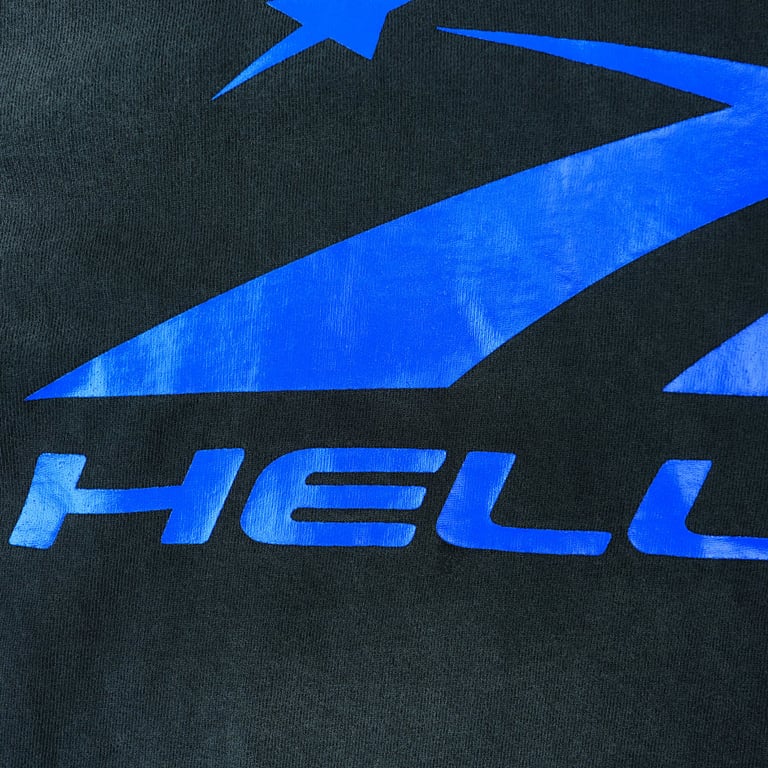 Hellstar Sports Core Logo Gel T-shirt Royal Blue - 12