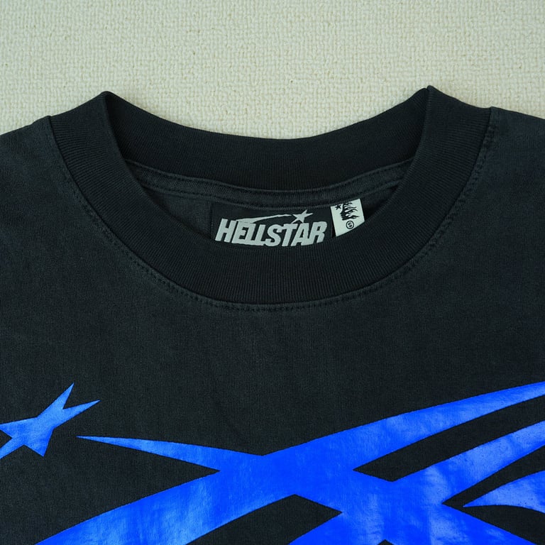 Hellstar Sports Core Logo Gel T-shirt Royal Blue - 14