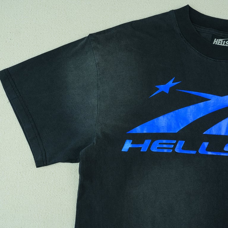 Hellstar Sports Core Logo Gel T-shirt Royal Blue - 16