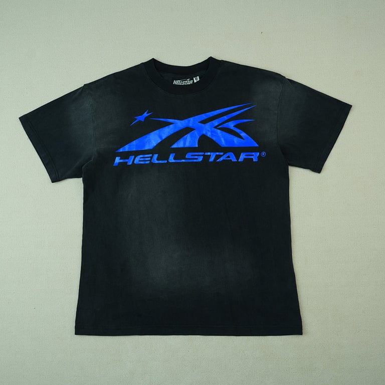 Hellstar Sports Core Logo Gel T-shirt Royal Blue - 6