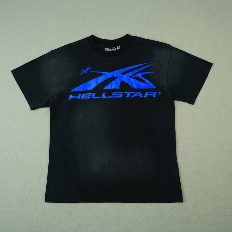 Hellstar Sports Core Logo Gel T-shirt Royal Blue - 7