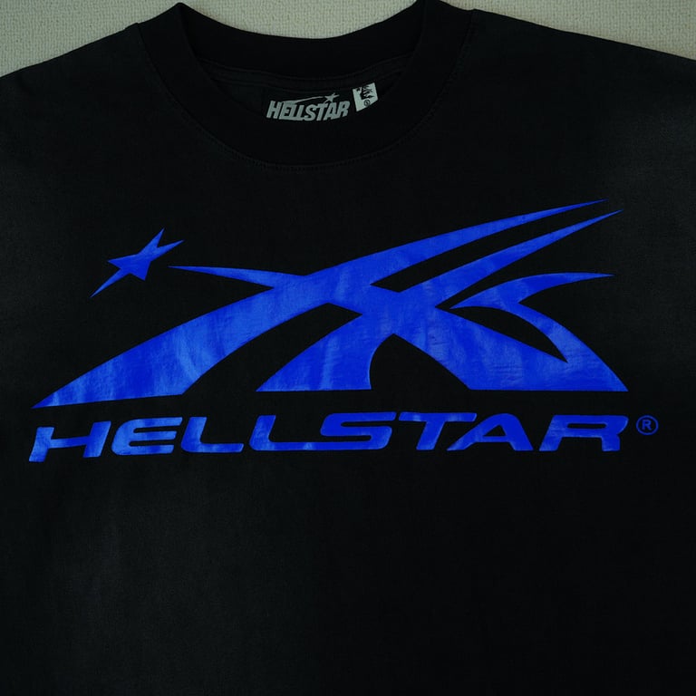 Hellstar Sports Core Logo Gel T-shirt Royal Blue - 9