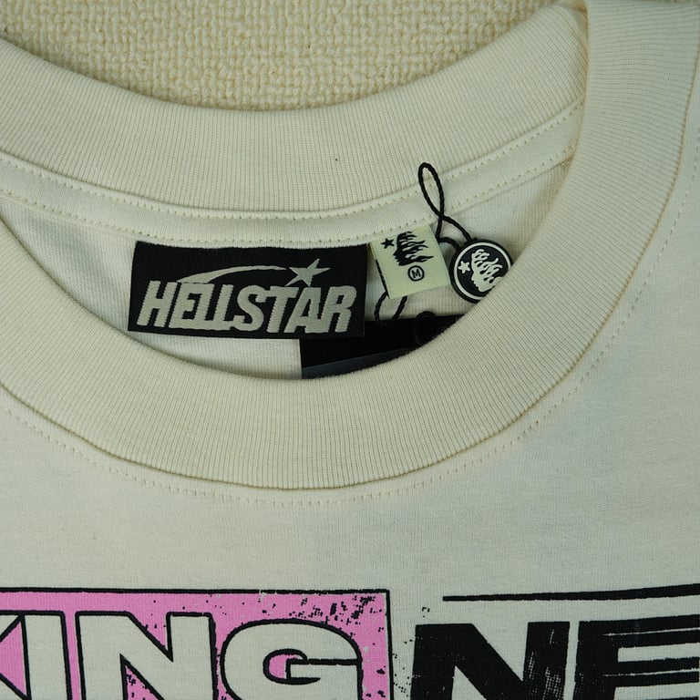 Hellstar Breaking News T-Shirt White - 13