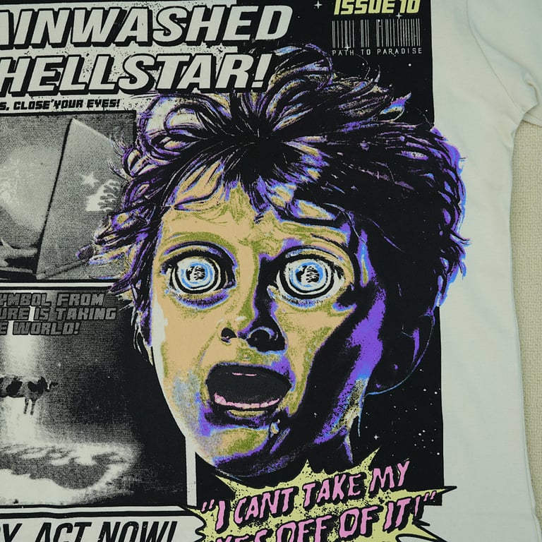 Hellstar Breaking News T-Shirt White - 22