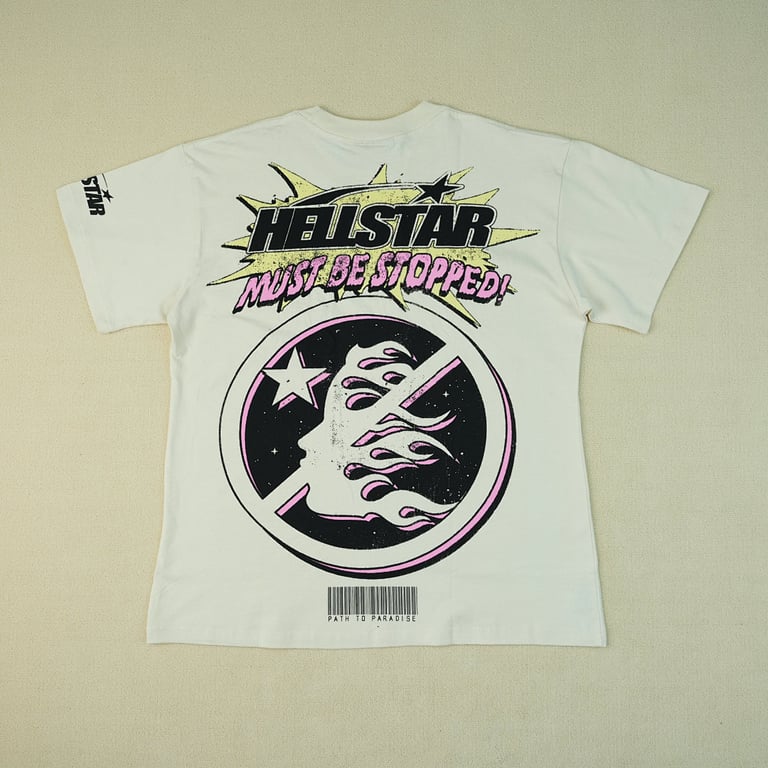Hellstar Breaking News T-Shirt White - 25