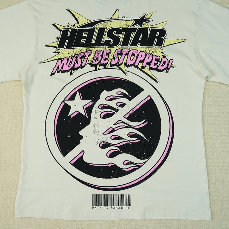 Hellstar Breaking News T-Shirt White - 26