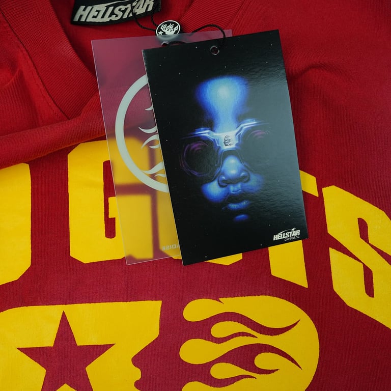 Hellstar No Guts No Glory T-shirt Red - 13