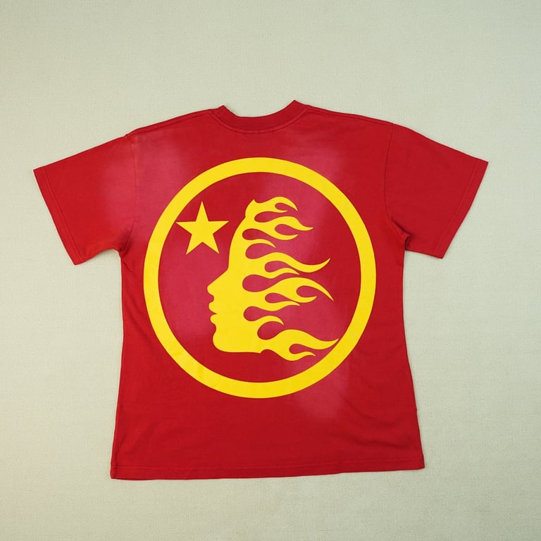Hellstar No Guts No Glory T-shirt Red - 17
