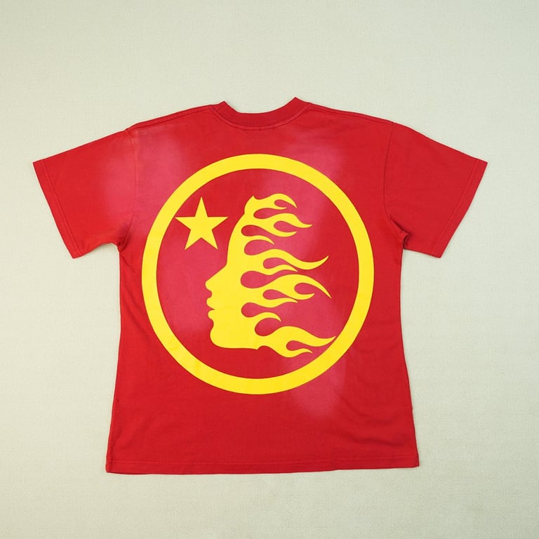 Hellstar No Guts No Glory T-shirt Red - 18