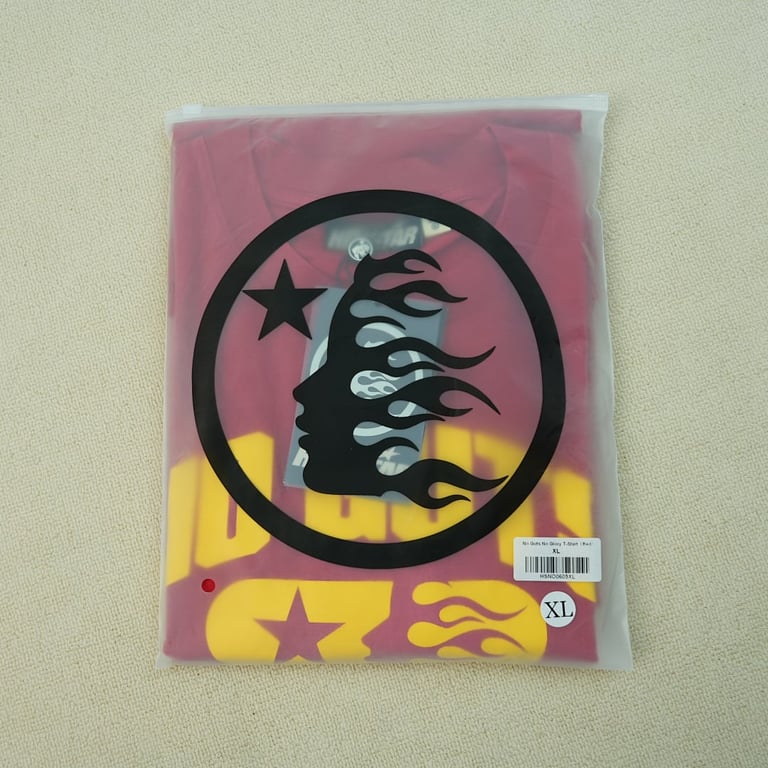 Hellstar No Guts No Glory T-shirt Red - 4