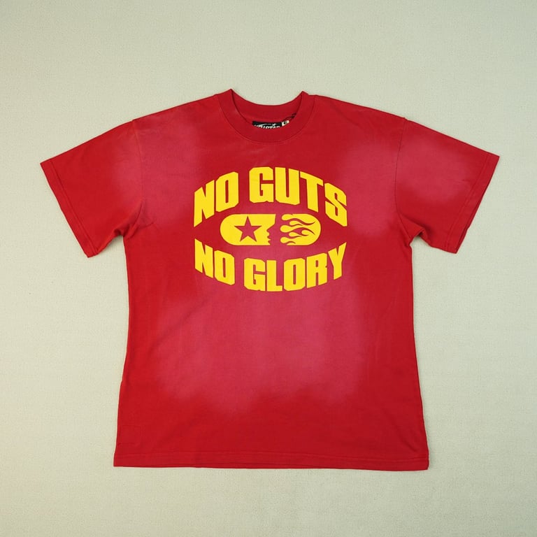 Hellstar No Guts No Glory T-shirt Red - 7