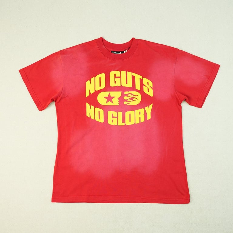 Hellstar No Guts No Glory T-shirt Red - 9