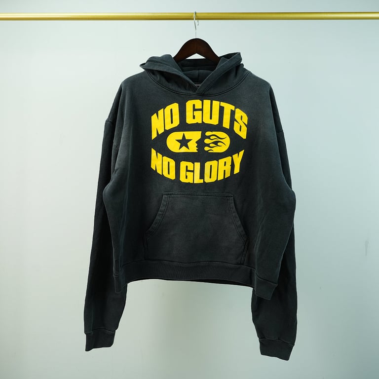 Hellstar No Guts No Glory Hoodie Black - 5