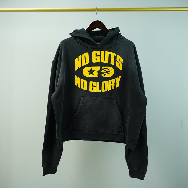 Hellstar No Guts No Glory Hoodie Black - 6