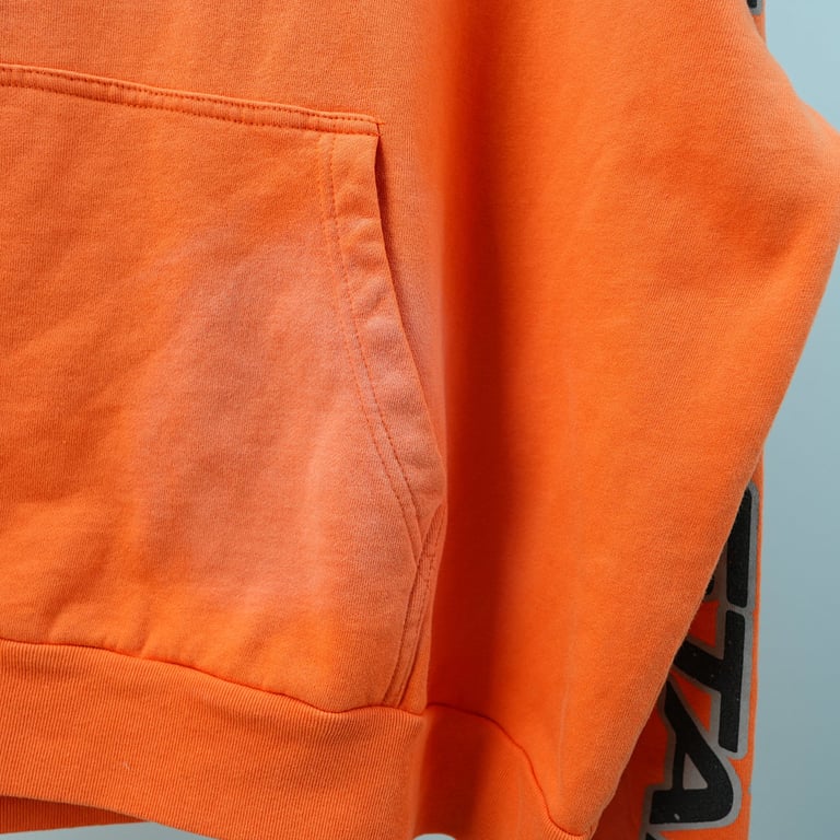 Hellstar Fire Orange Hoodie Orange Dye - 7