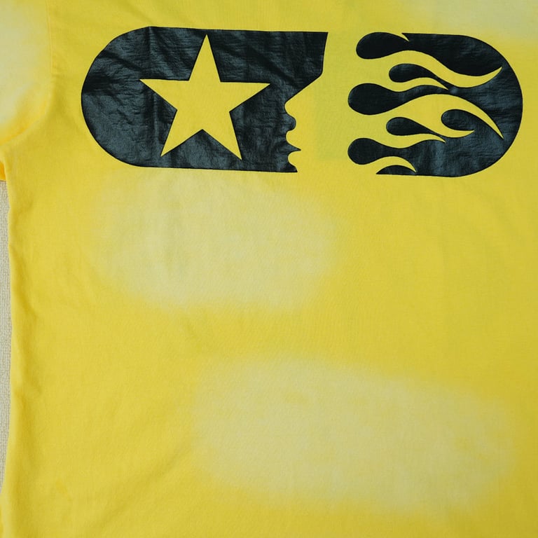 Hellstar Marathon T-shirt Yellow - 10