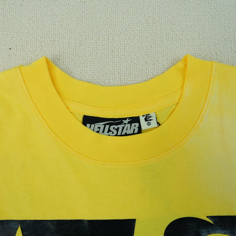 Hellstar Marathon T-shirt Yellow - 16