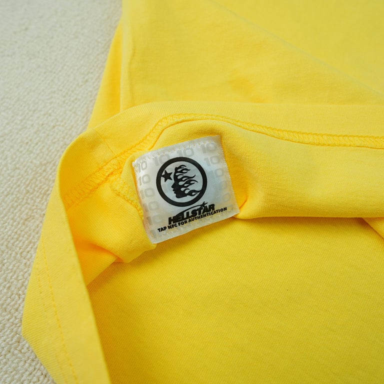 Hellstar Marathon T-shirt Yellow - 17