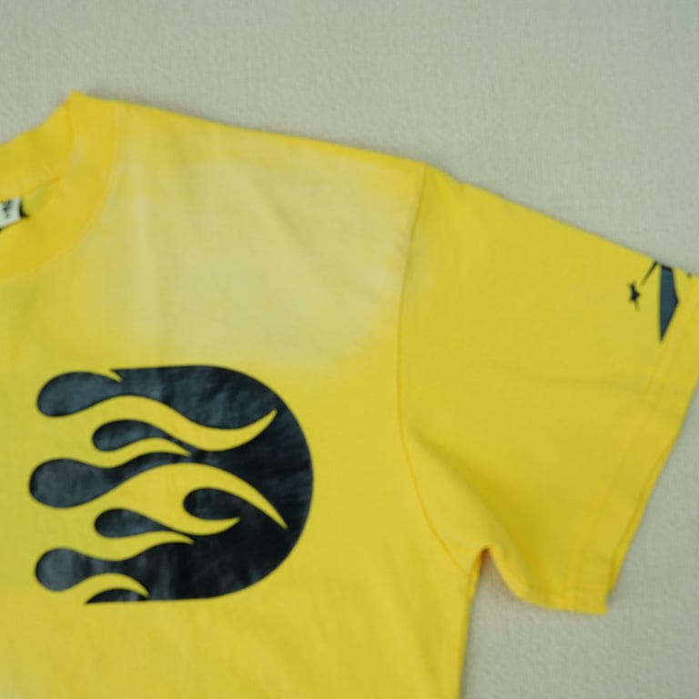 Hellstar Marathon T-shirt Yellow - 20