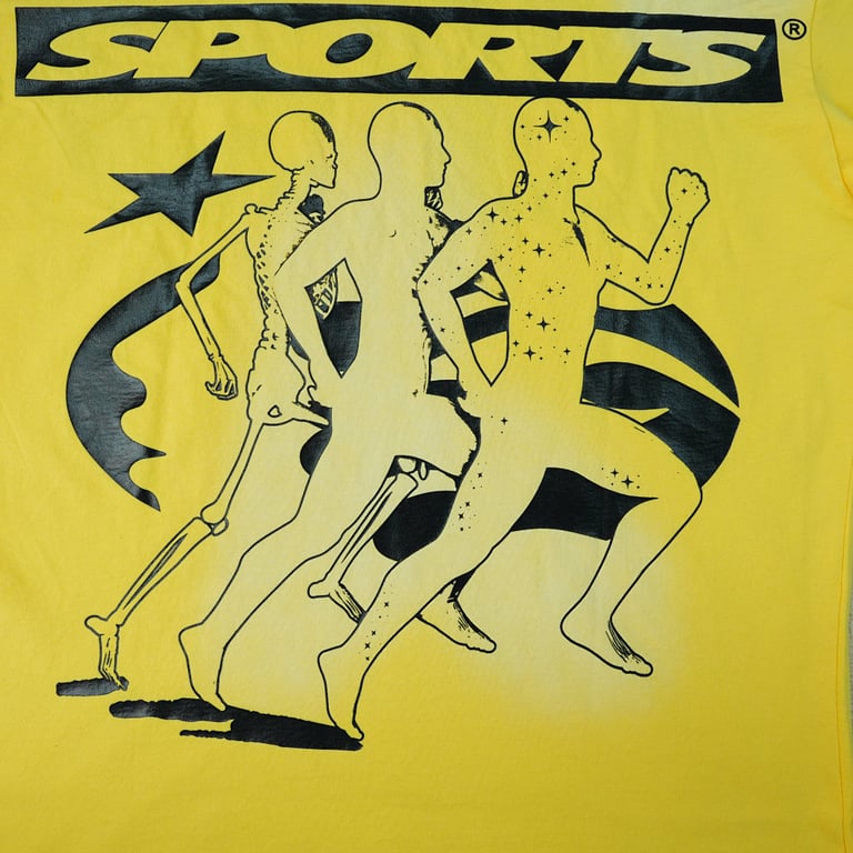 Hellstar Marathon T-shirt Yellow - 28