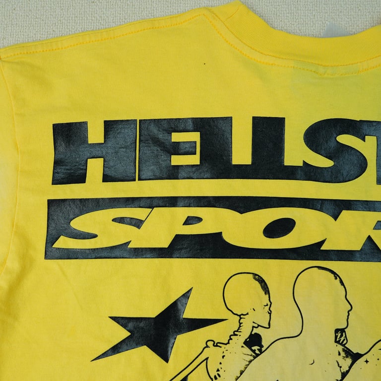 Hellstar Marathon T-shirt Yellow - 30