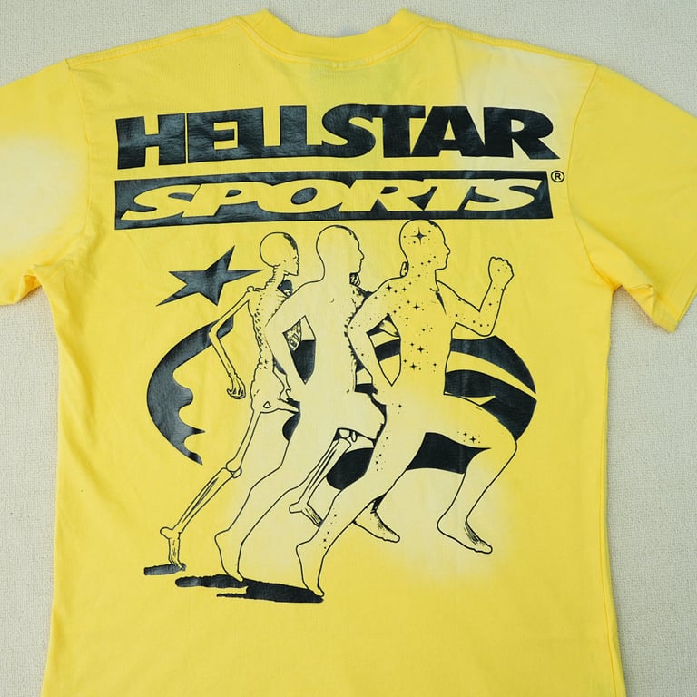 Hellstar Marathon T-shirt Yellow - 31