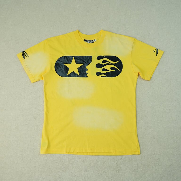 Hellstar Marathon T-shirt Yellow - 8