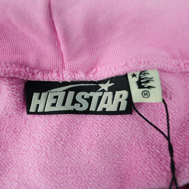 Hellstar Brainwashed Without Brain Hoodie Pink - 17