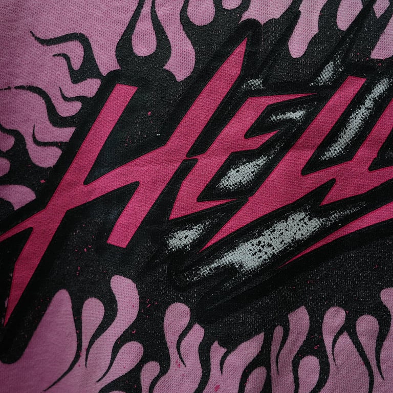 Hellstar Brainwashed Without Brain Hoodie Pink - 27