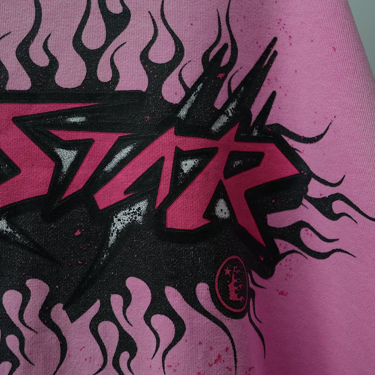Hellstar Brainwashed Without Brain Hoodie Pink - 28