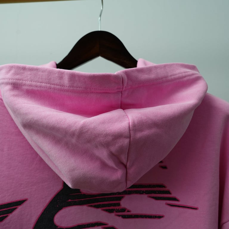 Hellstar Brainwashed Without Brain Hoodie Pink - 30