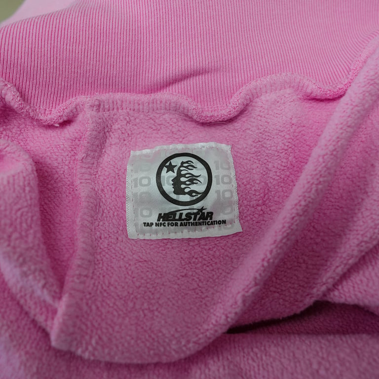 Hellstar Brainwashed Without Brain Hoodie Pink - 37