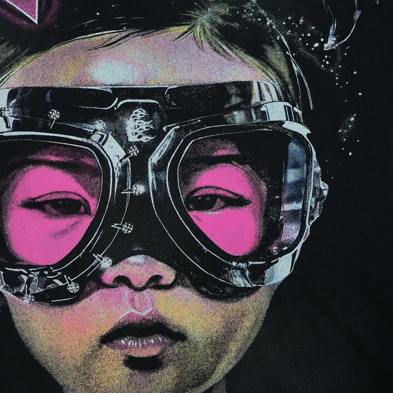 Hellstar The Future T-Shirt Black/Pink - 11