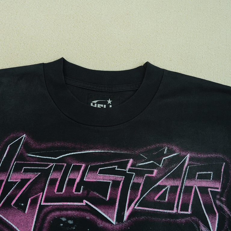 Hellstar The Future T-Shirt Black/Pink - 16