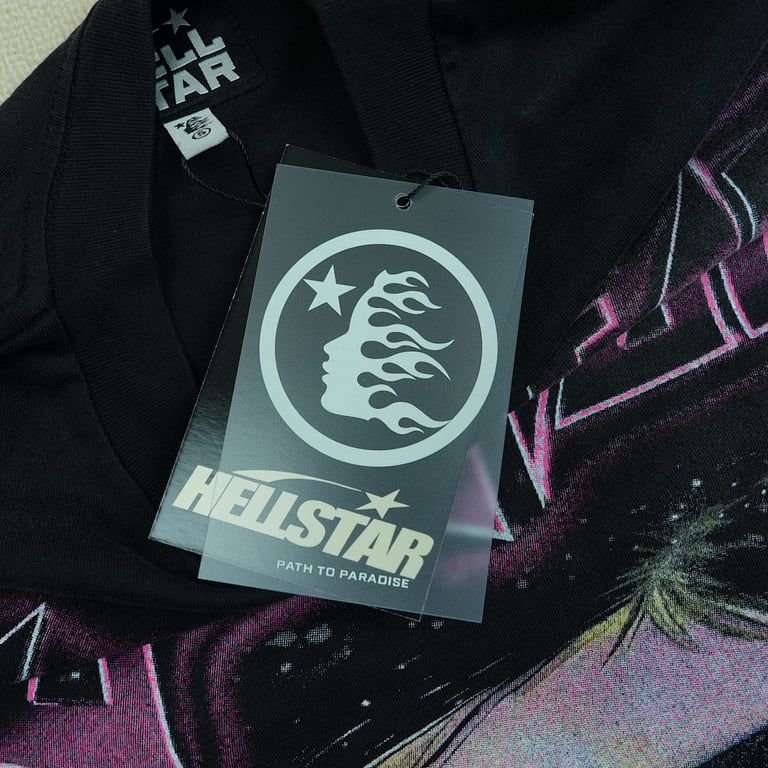 Hellstar The Future T-Shirt Black/Pink - 18
