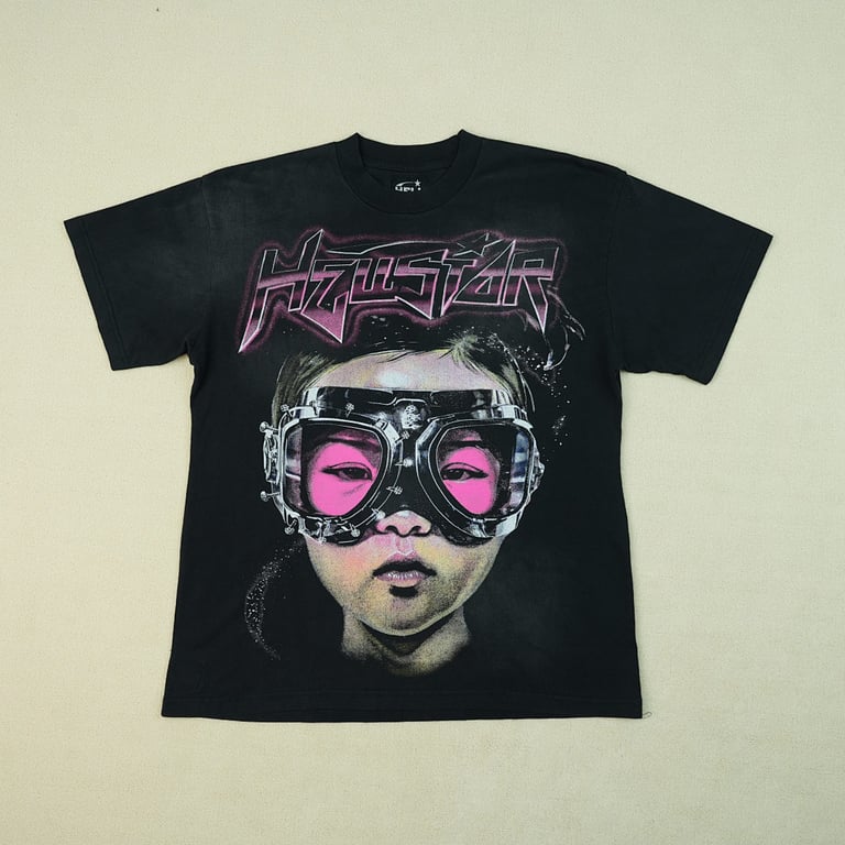 Hellstar The Future T-Shirt Black/Pink - 6